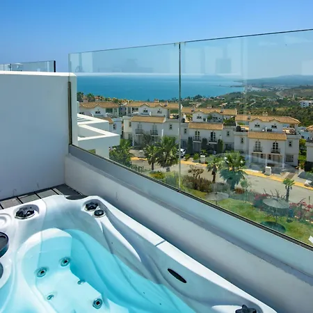 Golden View 2318 Sea View Jacuzzi Hébergement de vacances Manilva